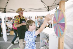 A fundraiser for Onondaga Earth Corps at the 2016 Smock Sidewalk Sale