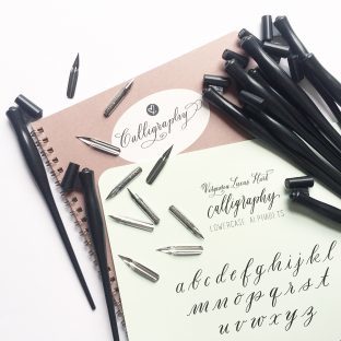 Calligraphy workshop with Virginia Hart