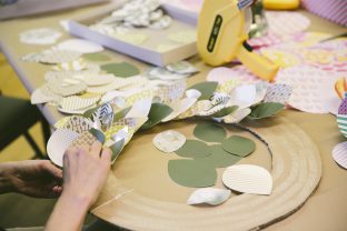 Wreath-making workshops at Smock