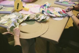 Wreath-making workshops at Smock