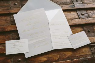 Custom wedding invitations from Smock