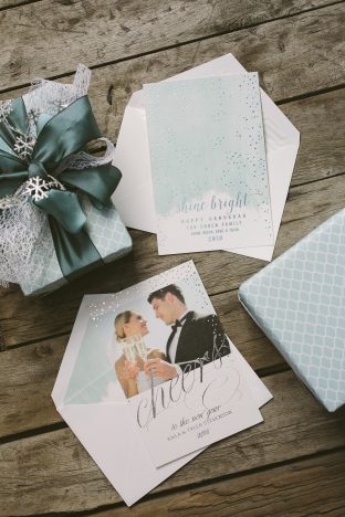 Custom holiday cards from Smock