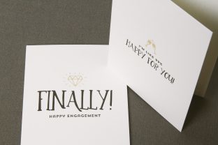 New letterpress cards from Smock