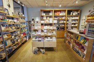 A peek inside The Stationery Station in Highland Park, Illinois