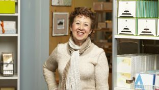 Sheryl Oberman, owner of the Stationery Station