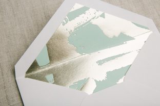 contemporary bridal shower invitations