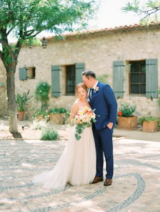 Romantic real wedding at the Silverleaf in Scottsdale, Arizona | Photos by Rachel Solomon Photography