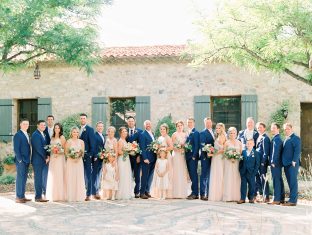 Romantic real wedding at the Silverleaf in Scottsdale, Arizona | Photos by Rachel Solomon Photography