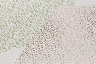 Sweet yet sophisticated bronze foil wedding invitations from Smock