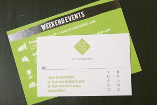 colorful 50th birthday invitations