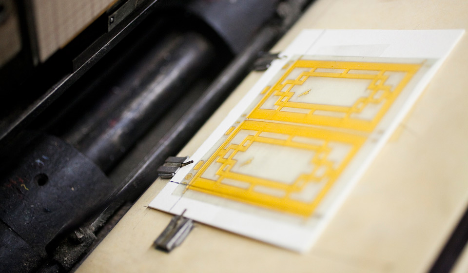 Letterpress printing with your Boxcar Base Boxcar Press