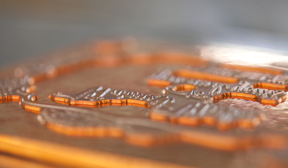 Letterpress printing with your Boxcar Base Boxcar Press