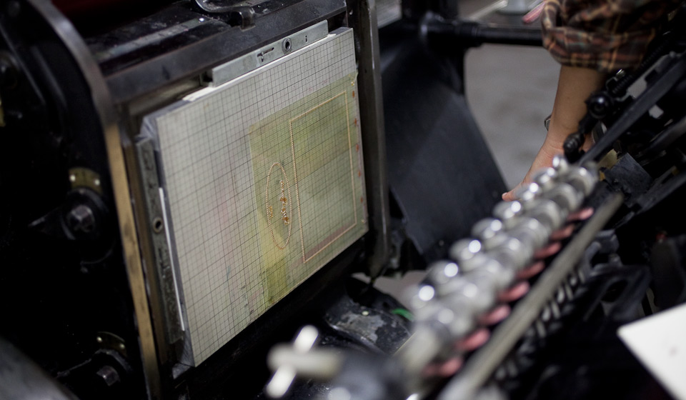 Letterpress printing with your Boxcar Base Boxcar Press