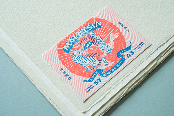 We follow the beautifully crafted designs of The Alphabet Press, a Malaysia-based letterpress print company that features the type-loving Zeejay Wong and his team of letterpress aficionados.