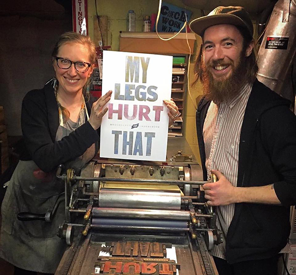 Ashley Town is the creative tour-de-force behind Milwaukee, WI’s Bay View Printing Co.