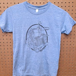 Youth Letterpress T-shirt: Heidelberg Windmill - Retired Colors - Image 2