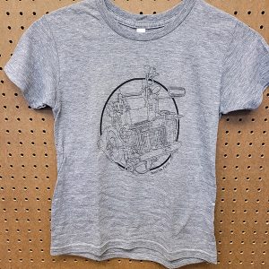 Youth Letterpress T-shirt: Heidelberg Windmill - Retired Colors - Image 3